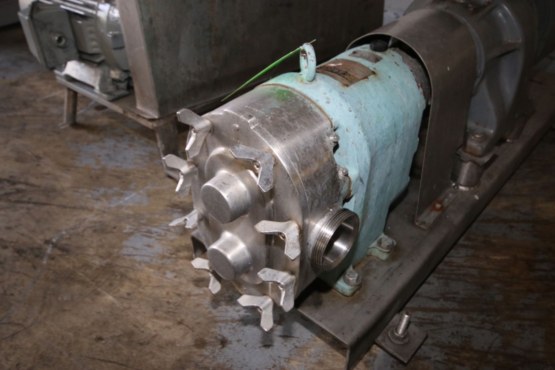 Nakamura 5 hp Positive Displacement Pump, M/N RMU, Type 125VTZB, Size 3, with 3" Thread Type Inlet/ - Image 4 of 7