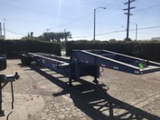 ISO 40' Step Deck Trailer, Chassis for 20' ISO Tank Containers