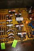 Lot of Assorted S/S Fittings, Includes (5) 4" Clamp Type T's, (3) 3" Clamp Type T's, & (3) 2" S/S