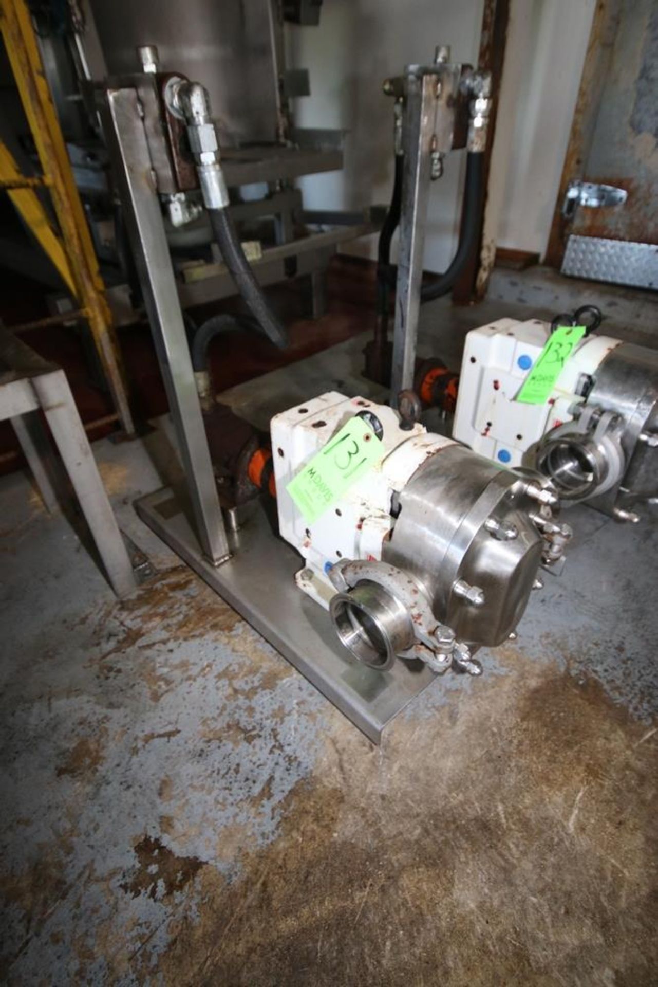 WrightFlow Positive Displacement Pump, M/N WB1300TRA20, S/N 10F8264, with 4" Clamp Type Inlet/ - Image 5 of 7