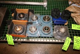 NEW Bearings, Includes 2-NEW Timken Bearings, (5) NEW Other Bearings, with Rubber Bearing Assemblies