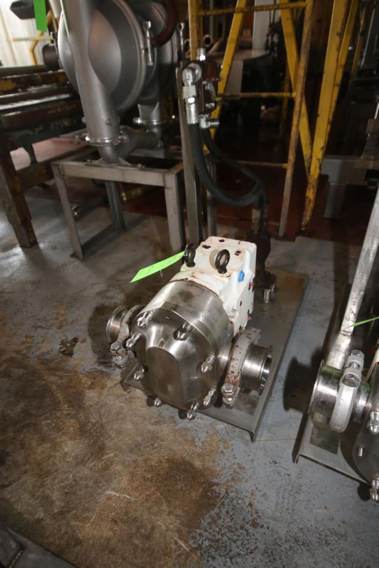 WrightFlow Positive Displacement Pump, M/N WB1300TRA20, S/N 10F8264, with 4" Clamp Type Inlet/ - Image 2 of 7