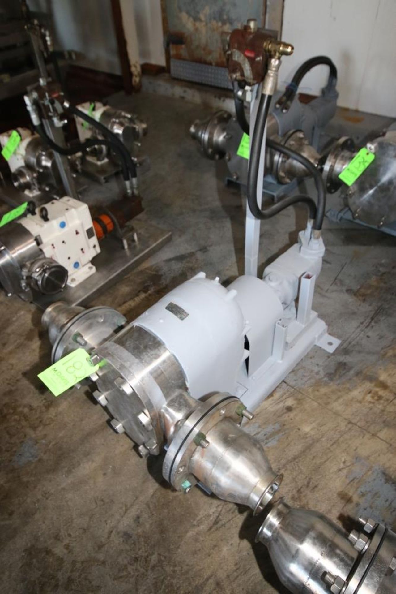 Tri-Clover Positive Displacement Pump, M/N PR300-6F-TC1-4-SL-S, S/N U0510, with 4" Clamp Type - Image 2 of 3