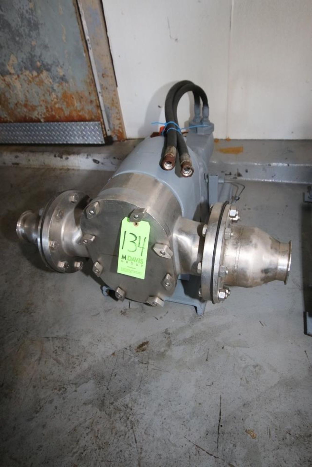 Tri-Clover Positive Displacement Pump, M/N PR300-6F-TC1-4-SL-S, with 4" Clamp Type Inlet/Outlet - Image 5 of 5