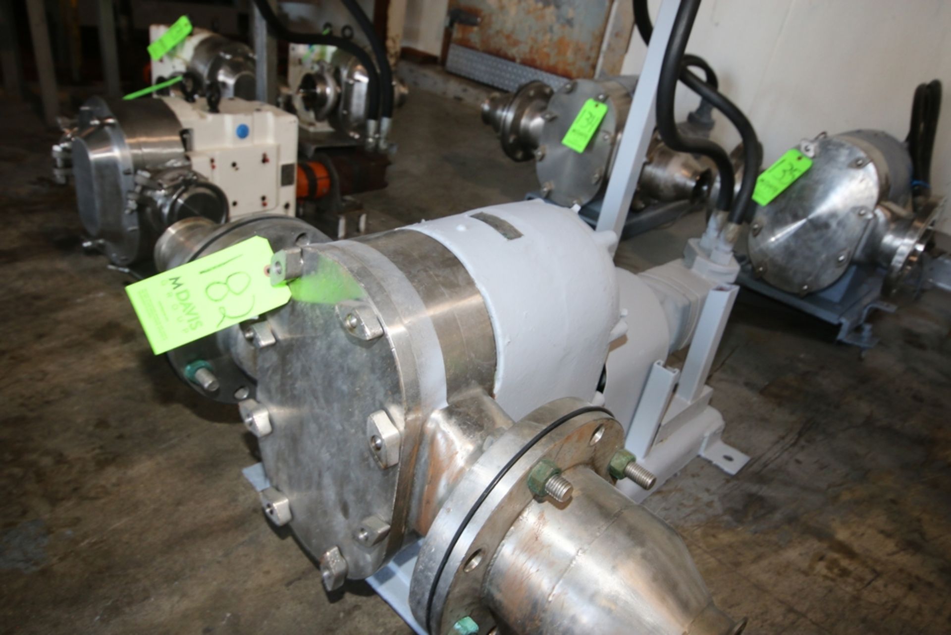 Tri-Clover Positive Displacement Pump, M/N PR300-6F-TC1-4-SL-S, S/N U0510, with 4" Clamp Type - Image 3 of 3