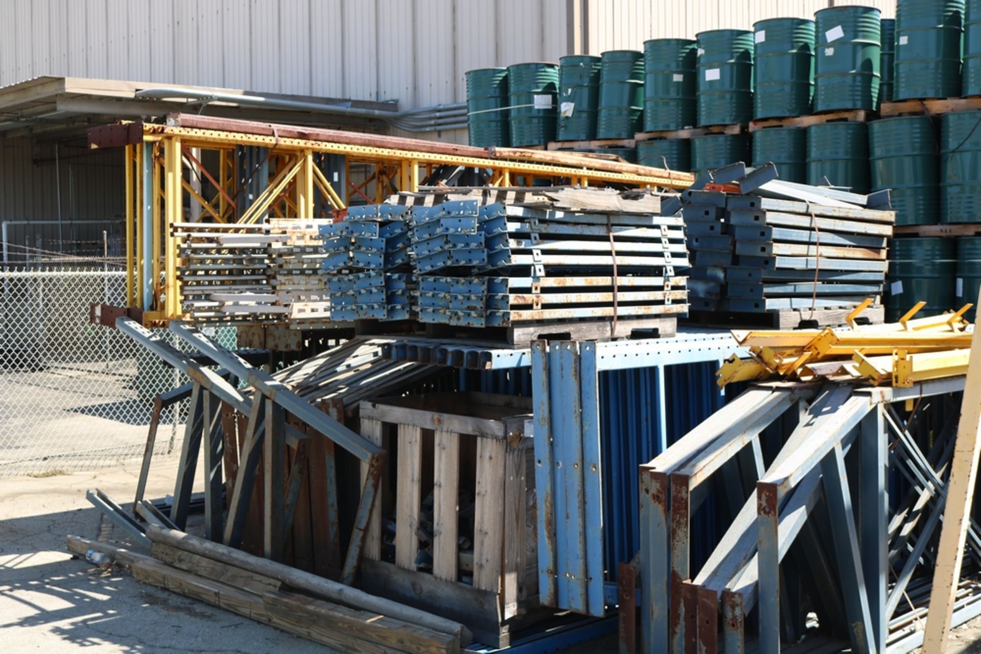 Misc. Drive In Pallet Rack Parts, with Uprights & Cross Beams - Image 3 of 3