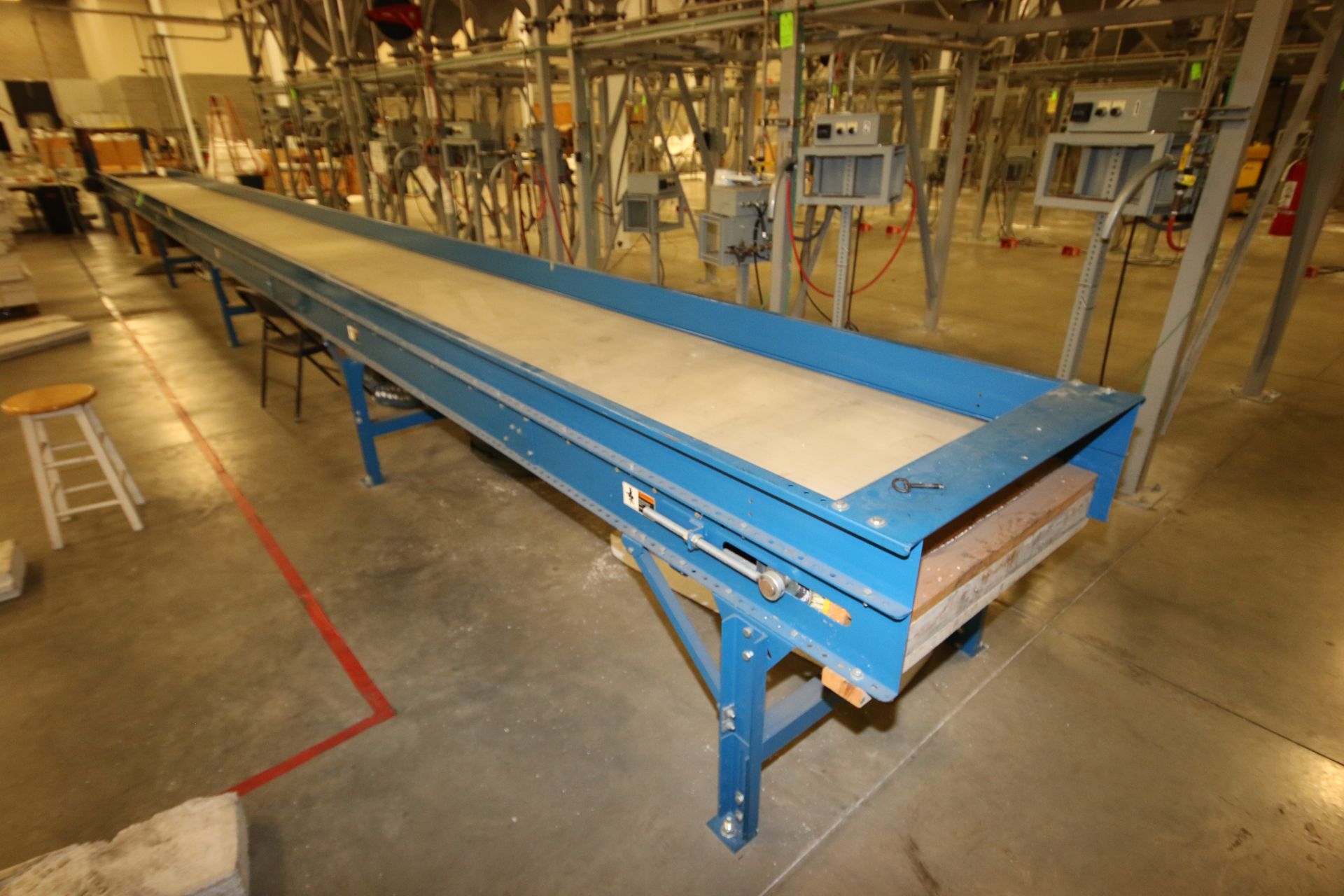 Straight Section of Power Conveyor with Screening Station, with 36" W Belt, with Allen Bradley - Image 4 of 4