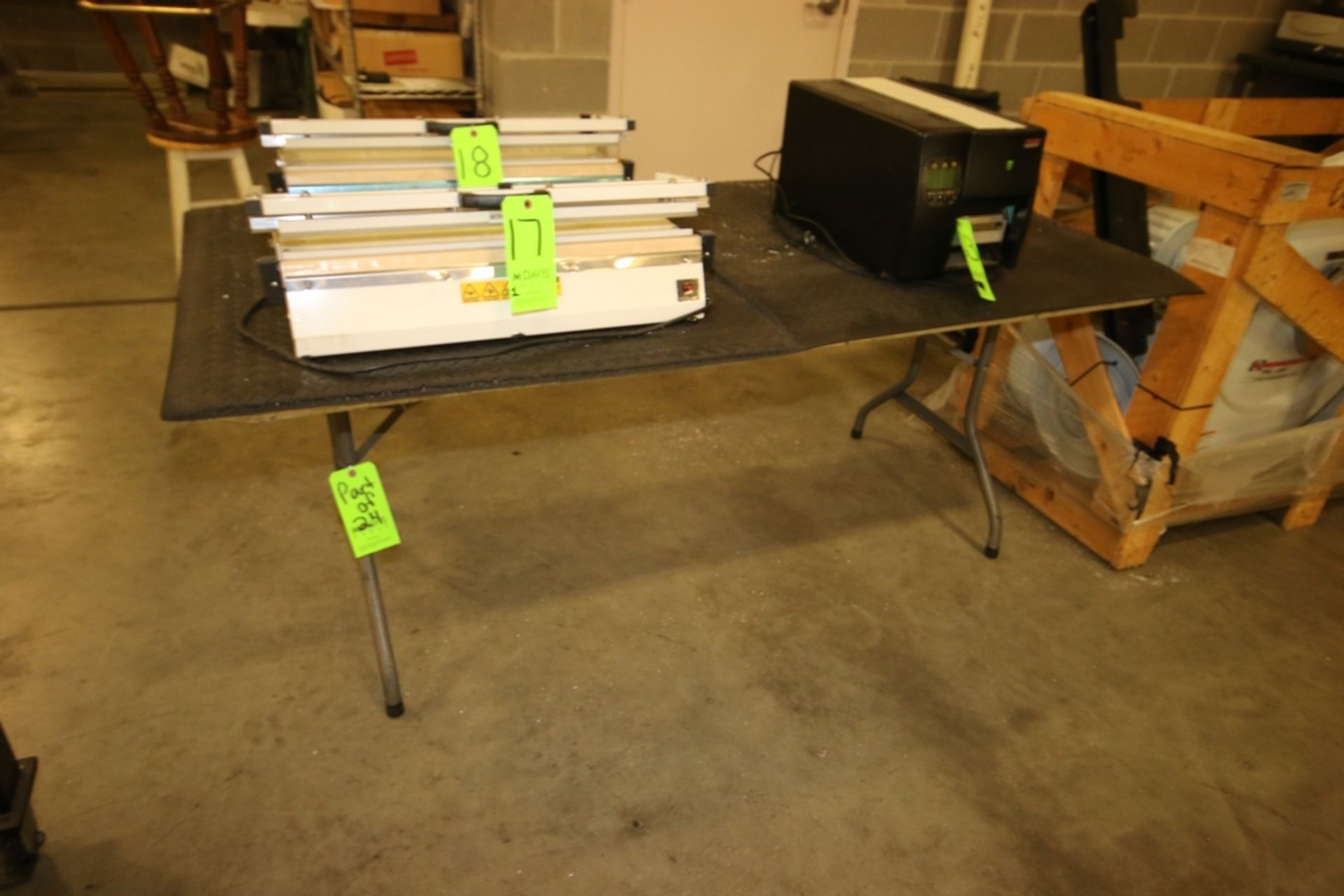 Tables, with Folding Legs, Overall Dims.: Aprox. 70" L x 30" W x 29" H - Image 3 of 3