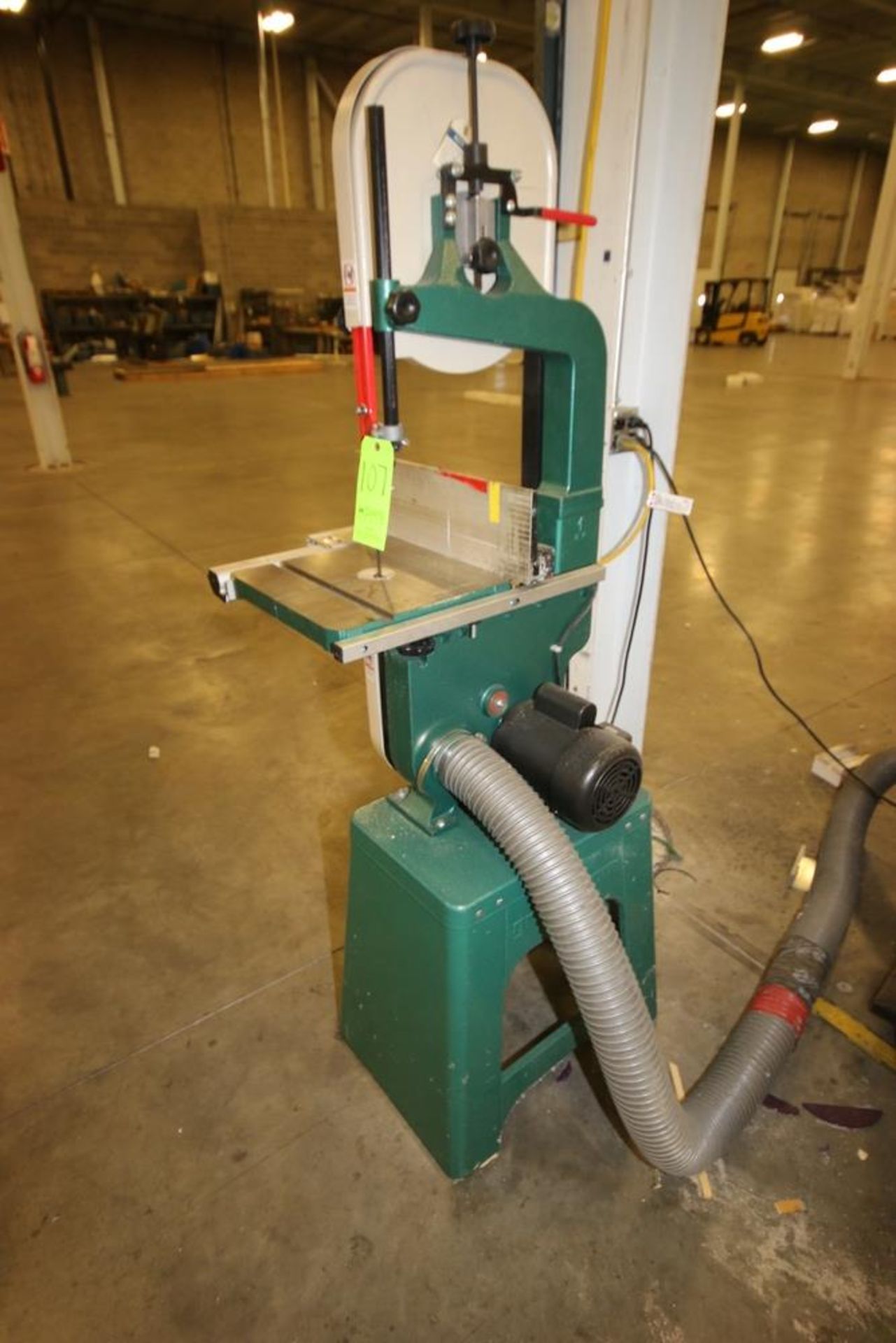 2011 Grizzly Vertical Band Saw, S/N 1102019, with 14" x 14" Table, with 1 hp Motor, 110/120 Volts, - Image 3 of 5