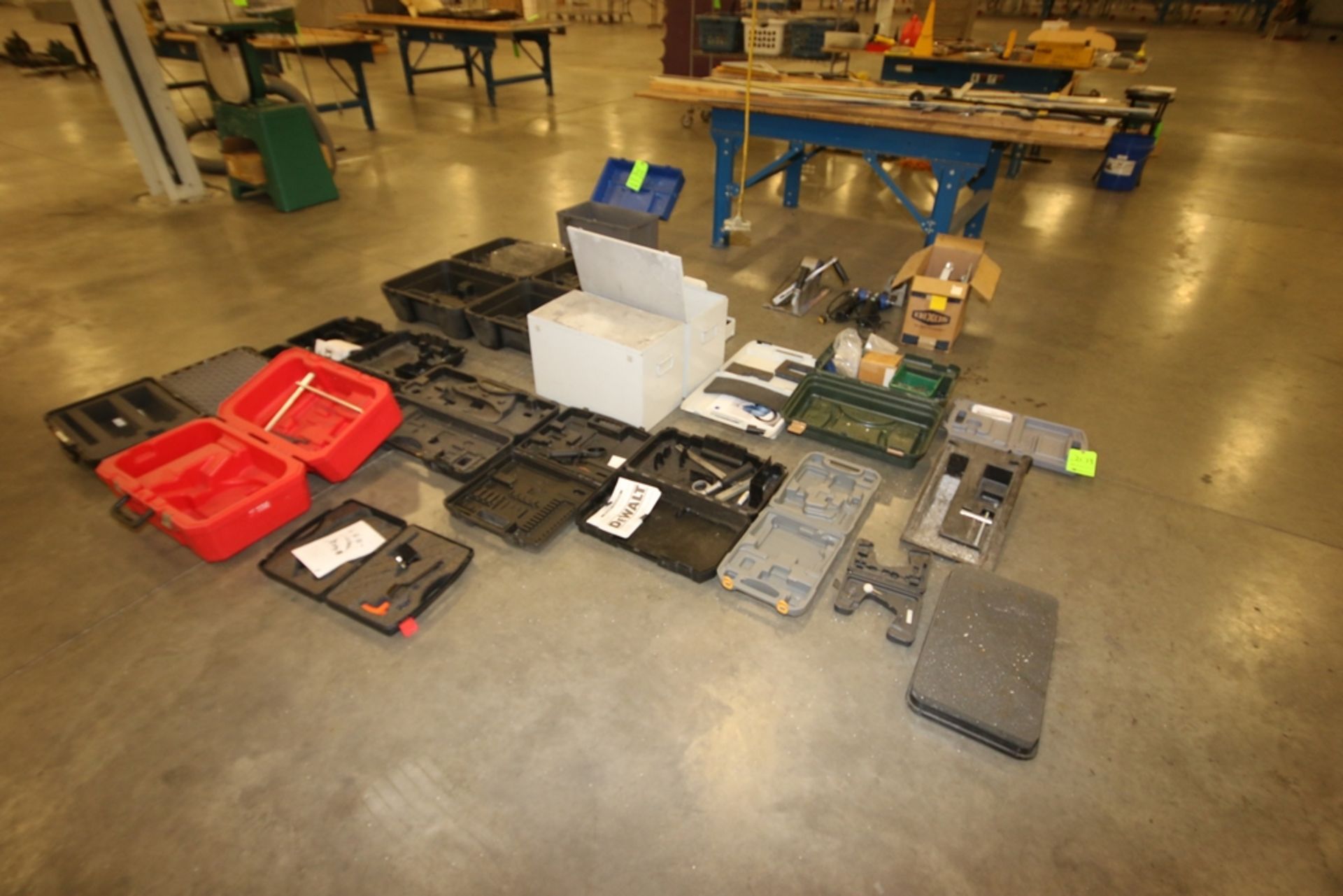 Lot of Assorted Hard Cases for Various Power Tools, Assorted Sizes and Models - Image 2 of 2