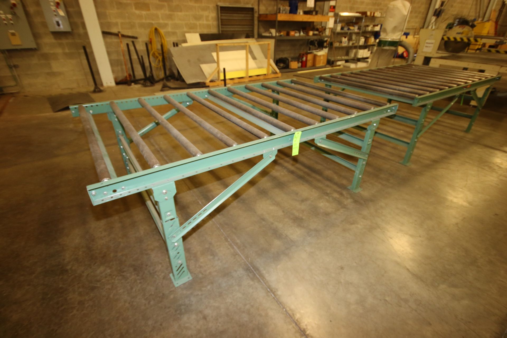 Roach Roller Conveyors, Aprox. 51" W Rollers - Image 2 of 2