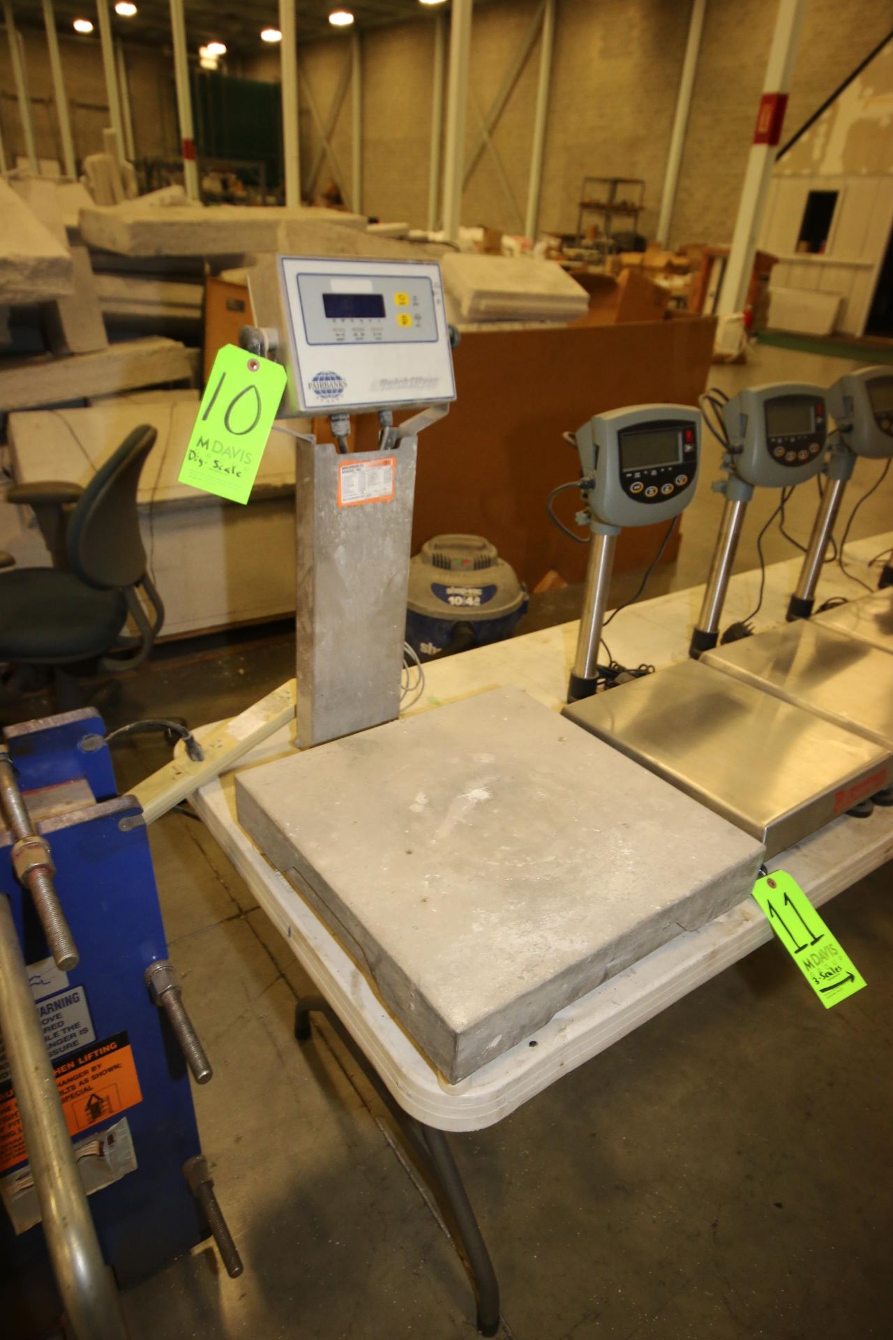 Fairbanks Digital Platform Scale, M/N IND-HR5000-1A, with 18" L x 18" W S/S Platform, and Digital - Image 2 of 3