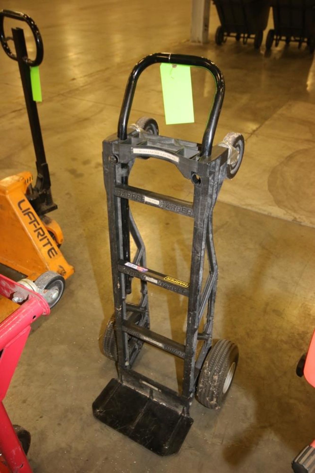 Lift-Rite 5,000 Capacity Hydraulic Pallet Jack, with 48" Long Forks, with 400 lb. Capcity 2-Wheel - Image 4 of 4