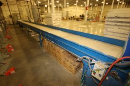 Straight Section of Power Conveyor with Screening Station, with 36" W Belt, with Allen Bradley