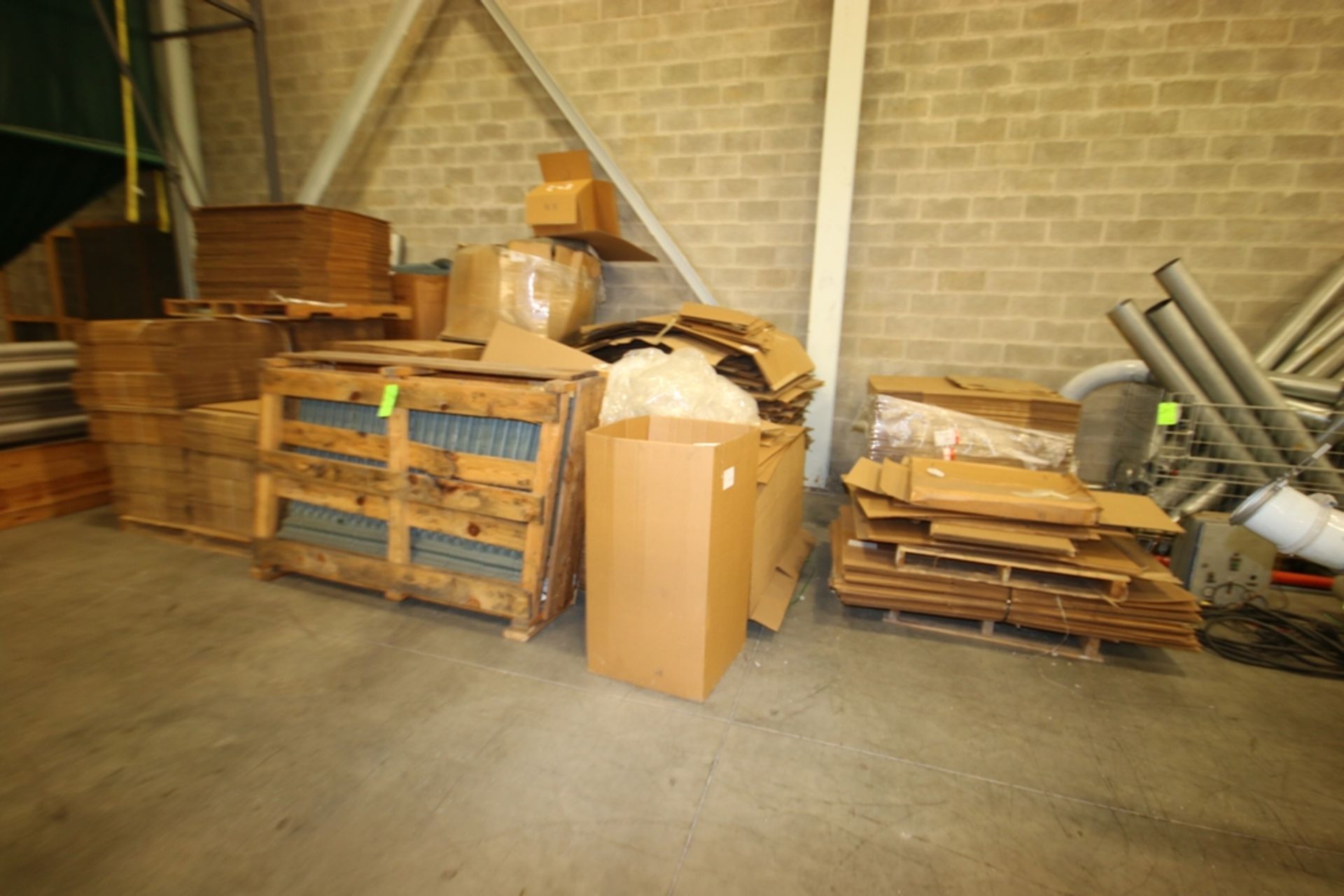 Large Assortment of Corrugated, Includes NEW Boxes On Pallets