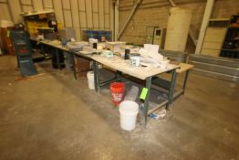 (7) Assorted Lab Tables, Overall Dims.: Aprox. 96" L x 37" W x 35" H