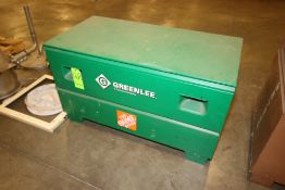 Greenline Tool Chest, Overall Dims.: Aprox. 48" L x 24" W x 27-1/2" H, Stores 16 Cubic Feet
