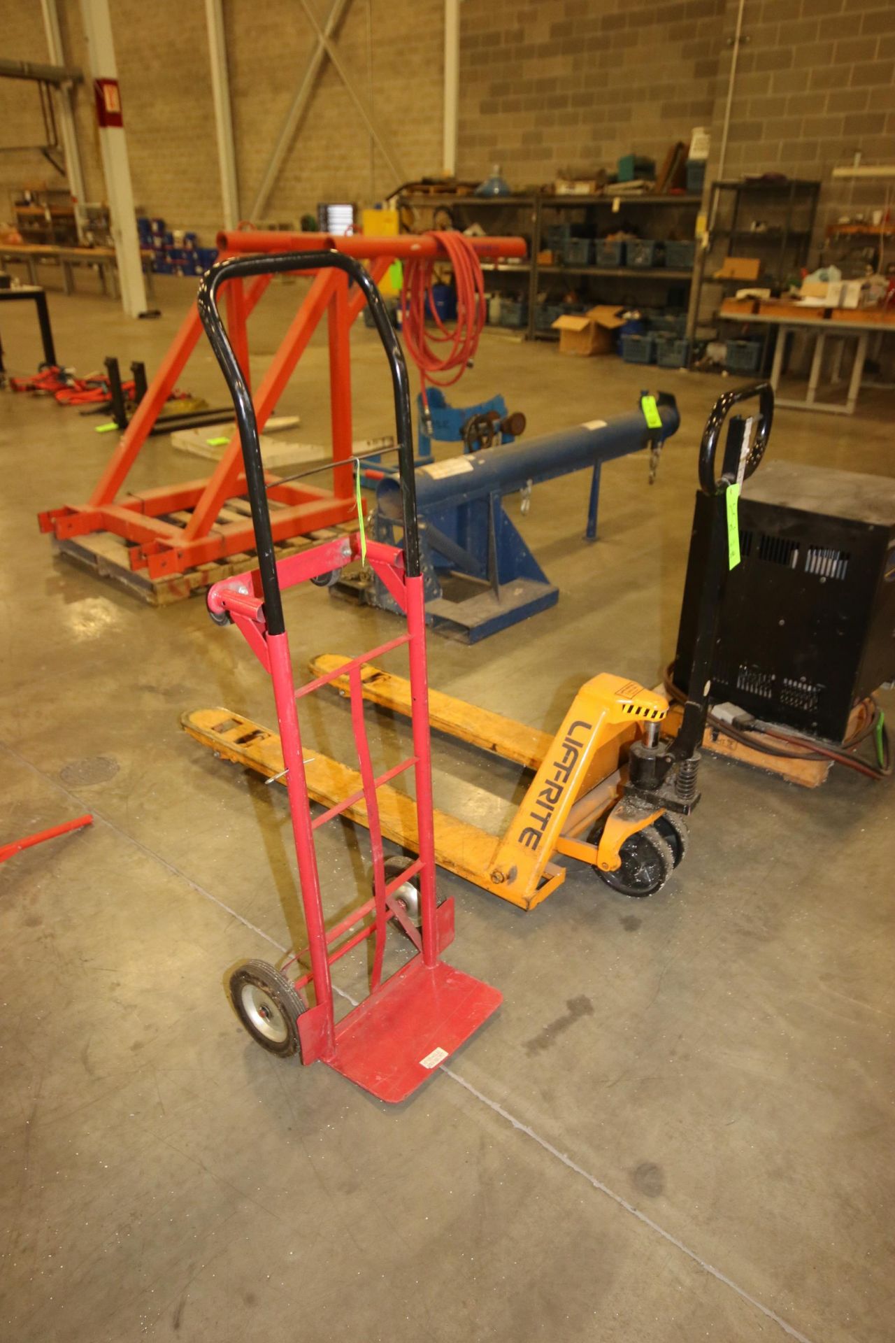 Lift-Rite 5,000 Capacity Hydraulic Pallet Jack, with 48" Long Forks, with 400 lb. Capcity 2-Wheel - Image 2 of 4
