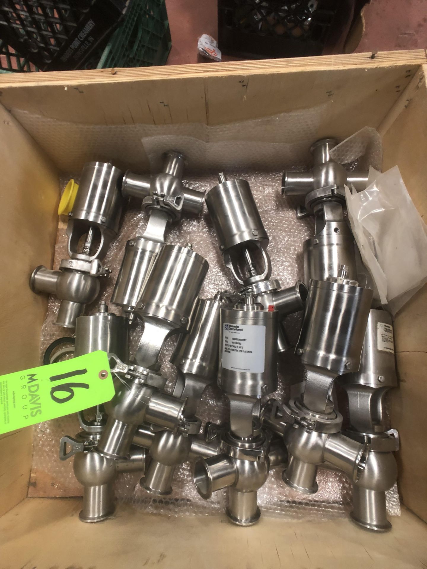 (10) Waukesha Cherry Burrell S/S Air Valves, Various Models, 2" Clamp Type Inlets and Outlets, - Image 4 of 4