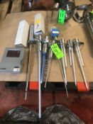 Various Level Sensors, Temperature Probes and Digital Read Outs (Believed to be New)