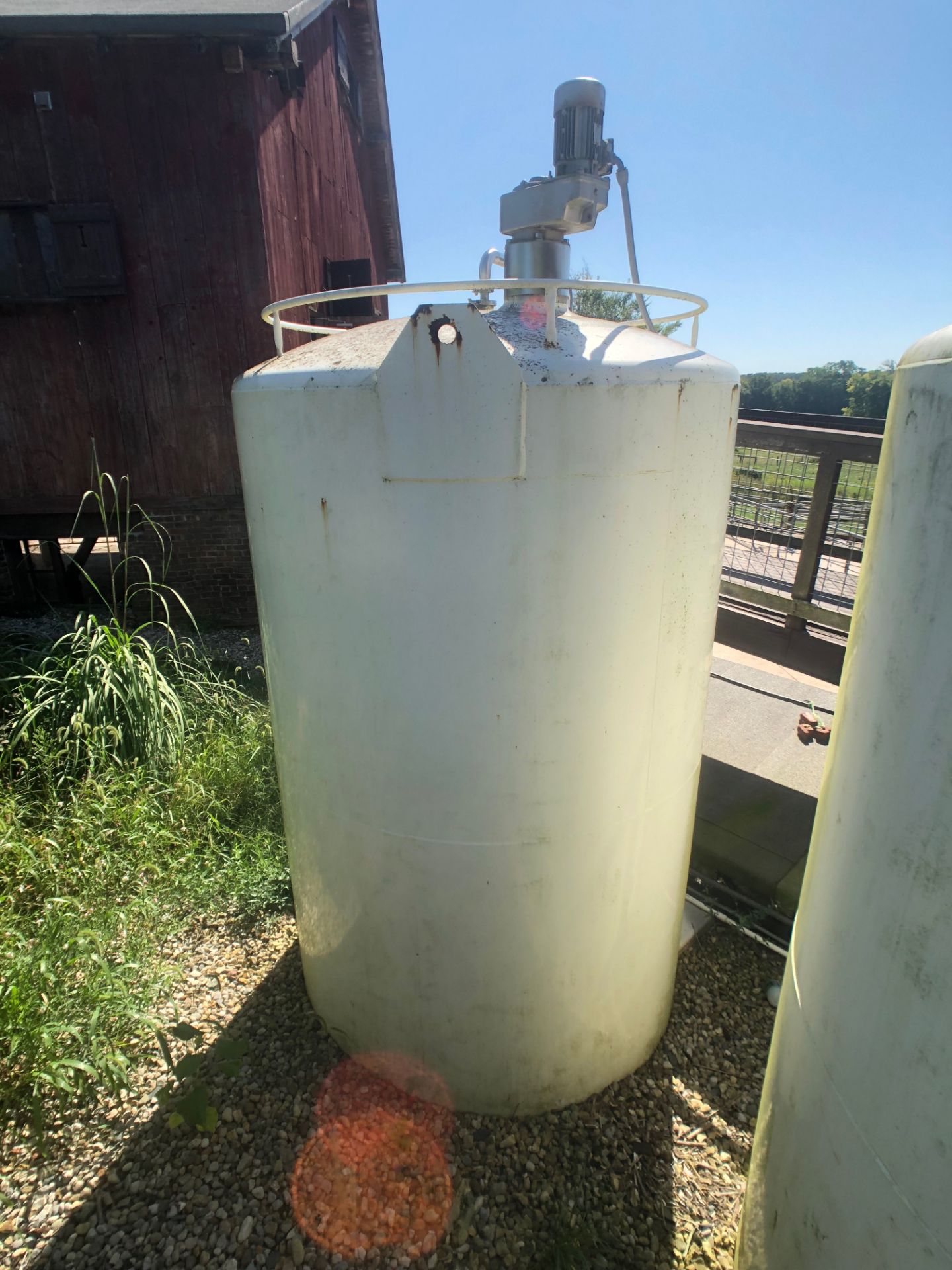 2003 Walker 3,000 Gallon Jacketed Silo, S/N SPG-36057, Vertical Prop-Agitation, R-22 Refrigerant - Image 3 of 20