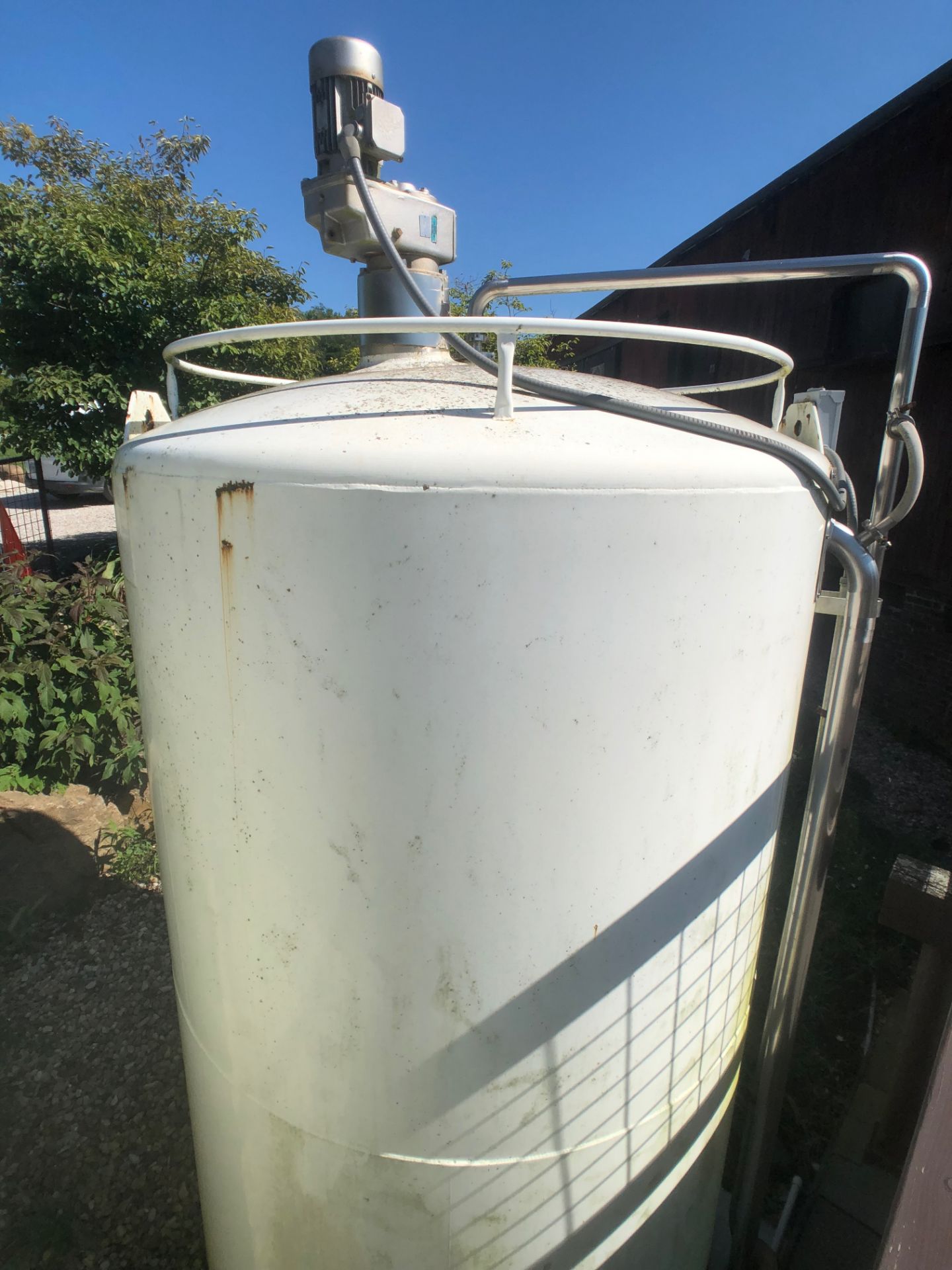 2003 Walker 3,000 Gallon Jacketed Silo, S/N SPG-36057, Vertical Prop-Agitation, R-22 Refrigerant - Image 5 of 20