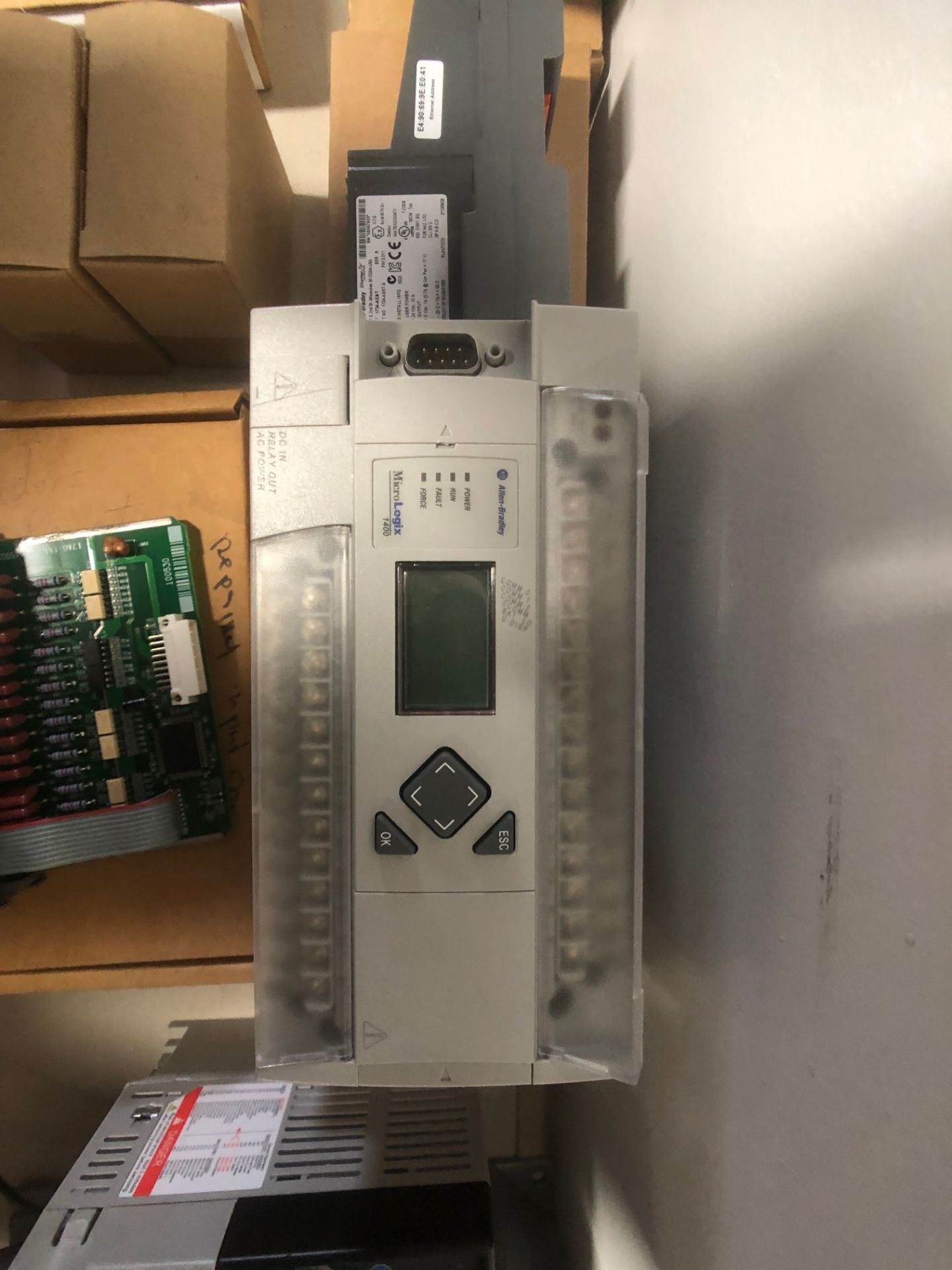 Assorted Allen Bradley Components, Includes: (2) Allen Bradley Powerflex 40 VFDs, MicroLogix 1400 - Image 3 of 8