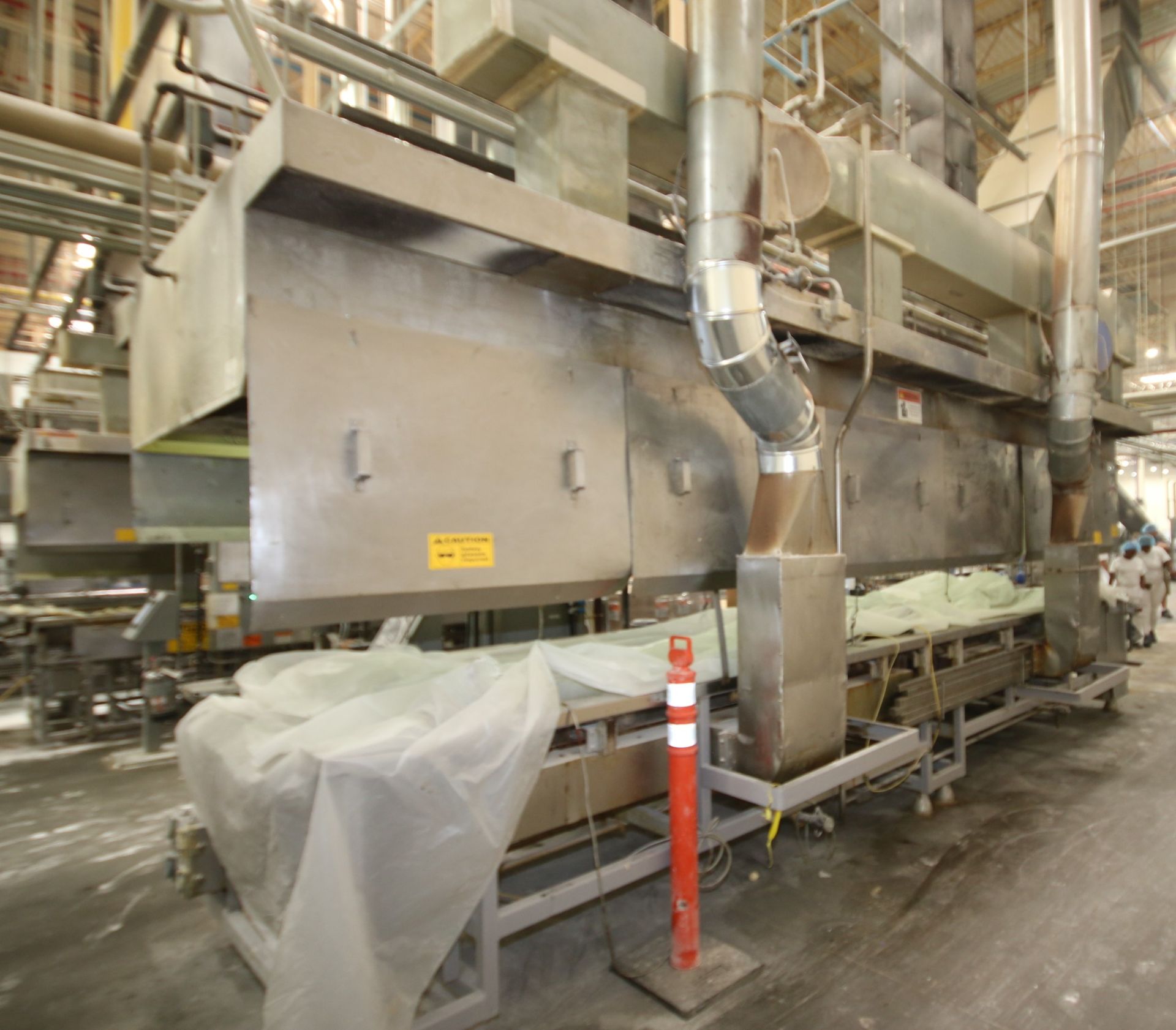 DCA 23 ft L x 65" W x 41" H Natural Gas S/S Donut Fryer, Model, SN BD 1040, Nat. Gas, 300M BTU/Hr, - Image 5 of 11