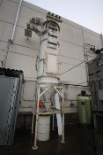 Kice Dust Collection System, (Aprox. 20 ft H x 3 ft 4" W) with Blower & Rotary Valve, (Installed) (