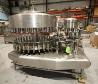 Federal 32 - Valve Rotary S/S Filler, SN 1152A328RA636, with 8 - Head Rotary Snap Capper, Set Up