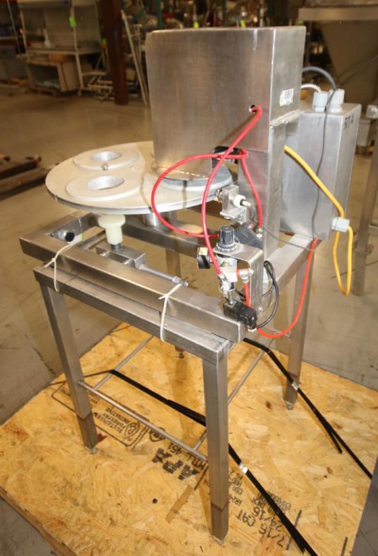 Squire International Packaging 4-Station Rotary Sealer with 3-1/4" Change Parts and Controls, - Bild 5 aus 5