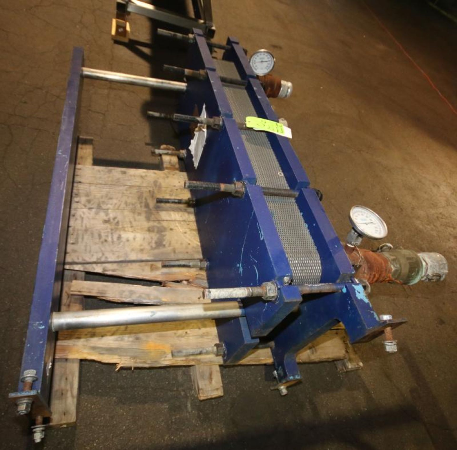 2008 Mueller Plate Press with Painted Frame, Model AT40 F-20, SN 131726, with (42) S/S Plates, - Image 2 of 5