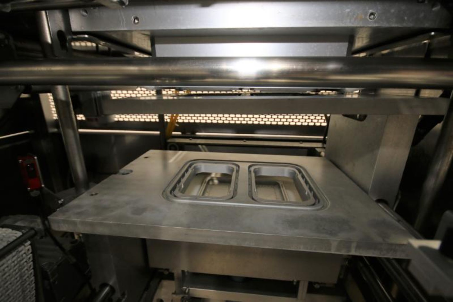 2007 MultiVac S/S Tray Sealer, Model T350, S/N 113105, Set-Up with 3-1/4" W x 5-1/2" L 2-Station - Image 5 of 20