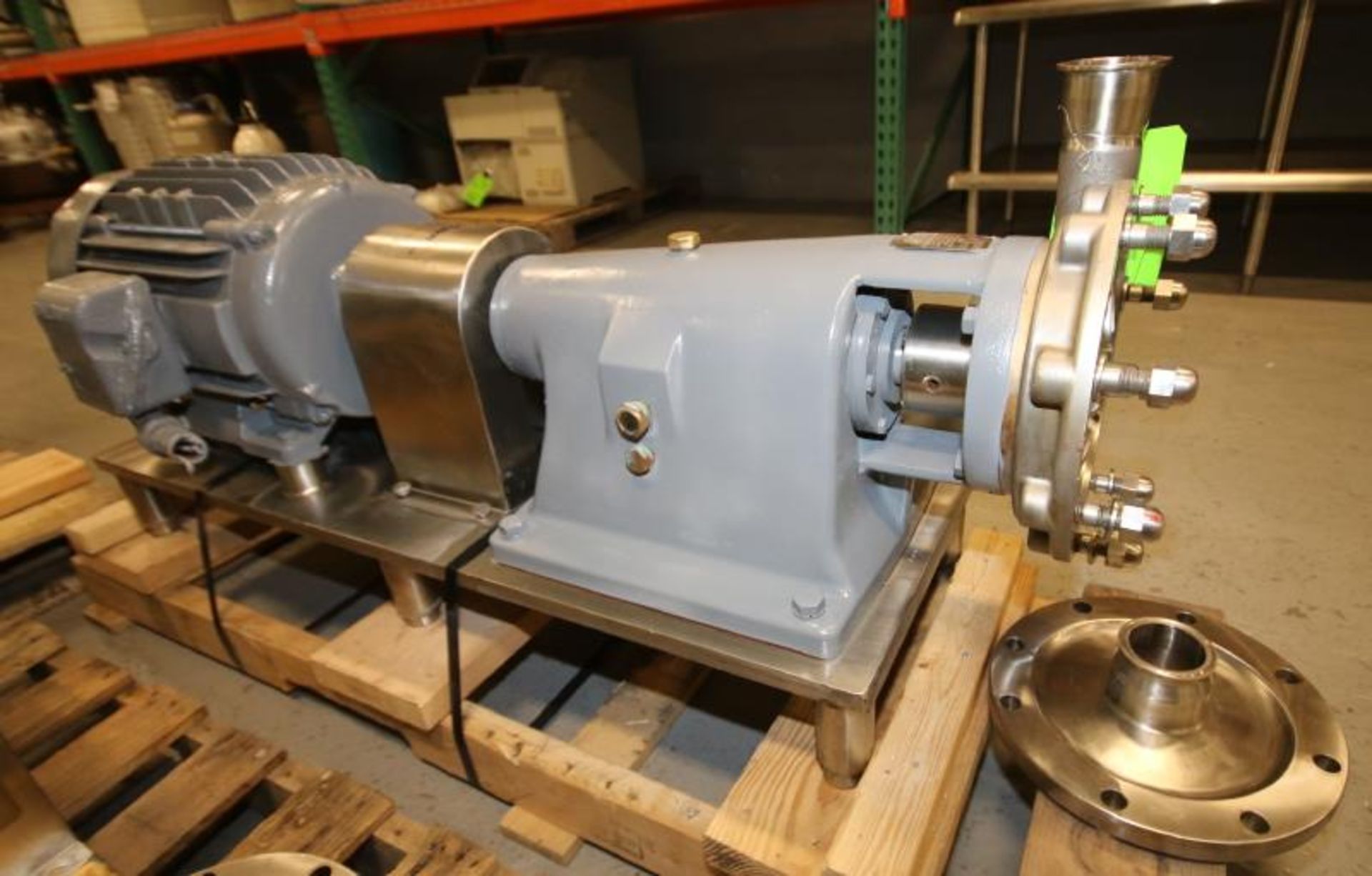 Fristam Multi Stage High Pressure S/S Centrifugal Pump, Model FM312-175, SN 72255, with 2.5" Clamp - Bild 3 aus 4