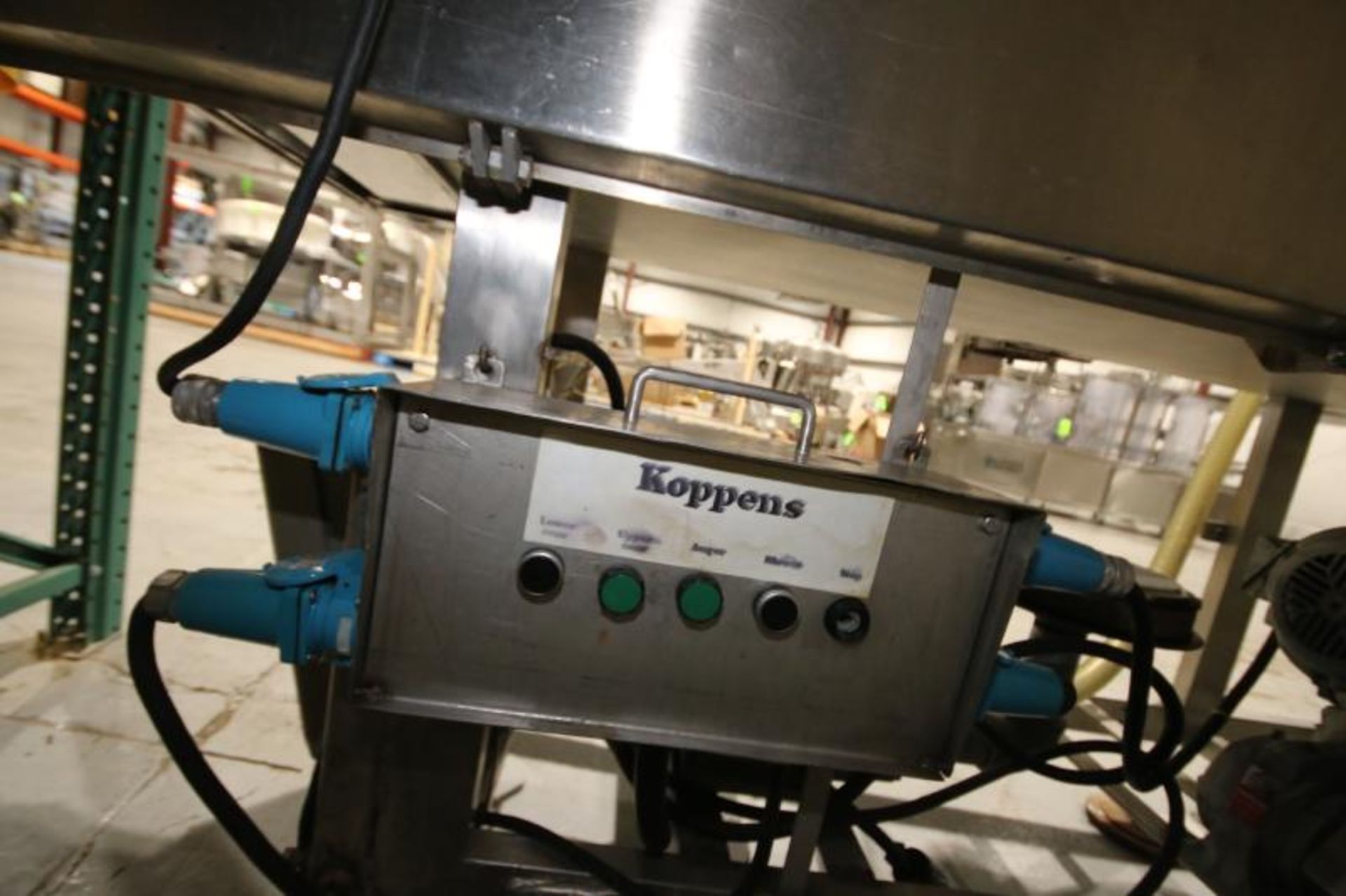 Koppens Batter/Breader, Type EPR600, Machine #PR600-M-1036, 220 V, 3 Phase, Variable Speed Drive, - Image 8 of 10