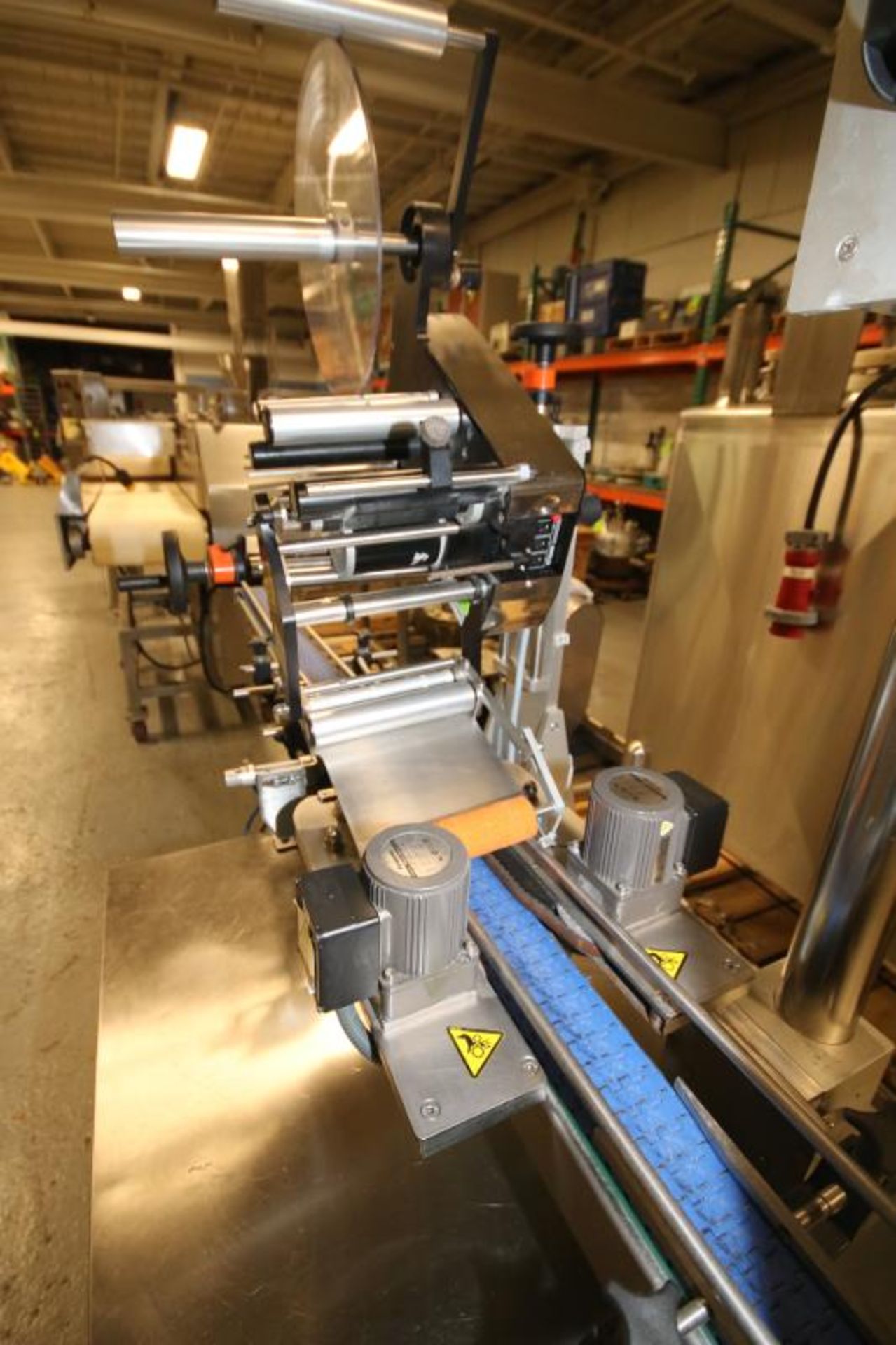 2017 Tadbik Pressure Sensitive Labeler, Model TD 700M, S/N 2962, Full Wrap Around Labele - Image 6 of 8