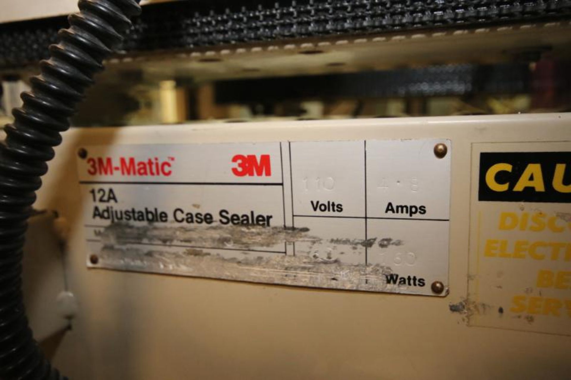 3M Matic Adjustable Top Case Sealer, Model 12A, Includes (1) Cartridge, 110V(Located in - Image 6 of 6