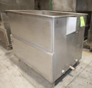 Mueller 5 ft L x 42" W x 44" D Square Jacketed S/S Chill Tank, Model SCI, SN L26223-10 (Located