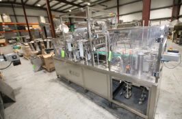 BULK BID LOT #35 TO LOT #39 INCLUDES: 2017 PACKLINE 4-WIDE CUP FILLER, 14-HEAD ROTARY SCALE, S/S