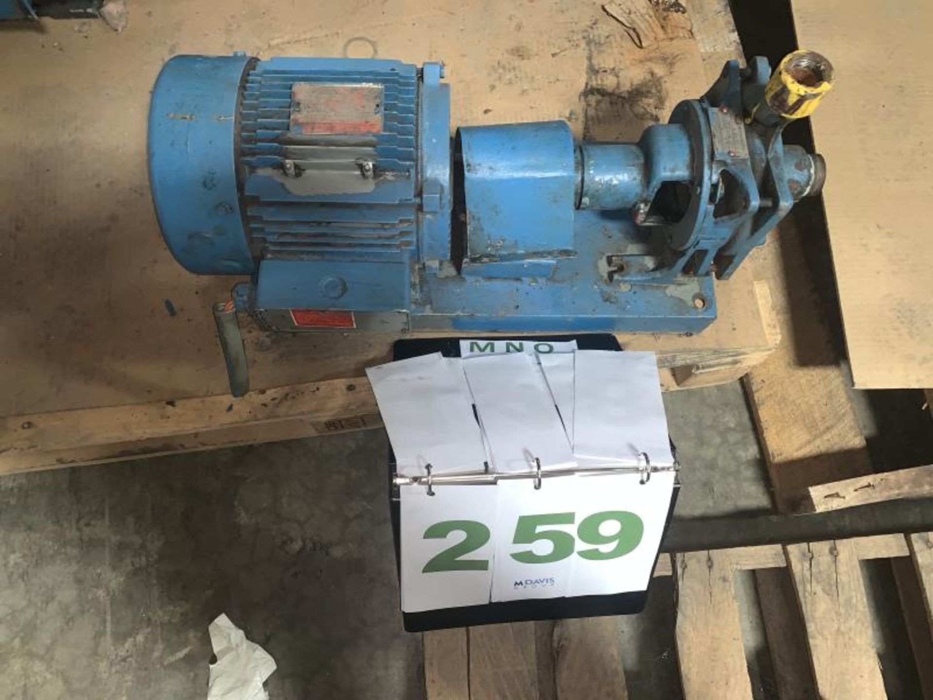 Worthington Pump - (LOCATED IN IOWA, RIGGING INCLUDED WITH SALE PRICE) -- Optional Palletizing