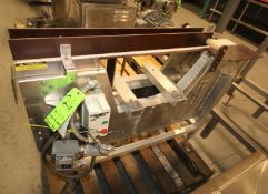 Goring Kerr Aprox. 4 ft. L x 33" H x 3" W Belt Aluminum Conveyor Section (Located in Pittsburgh,