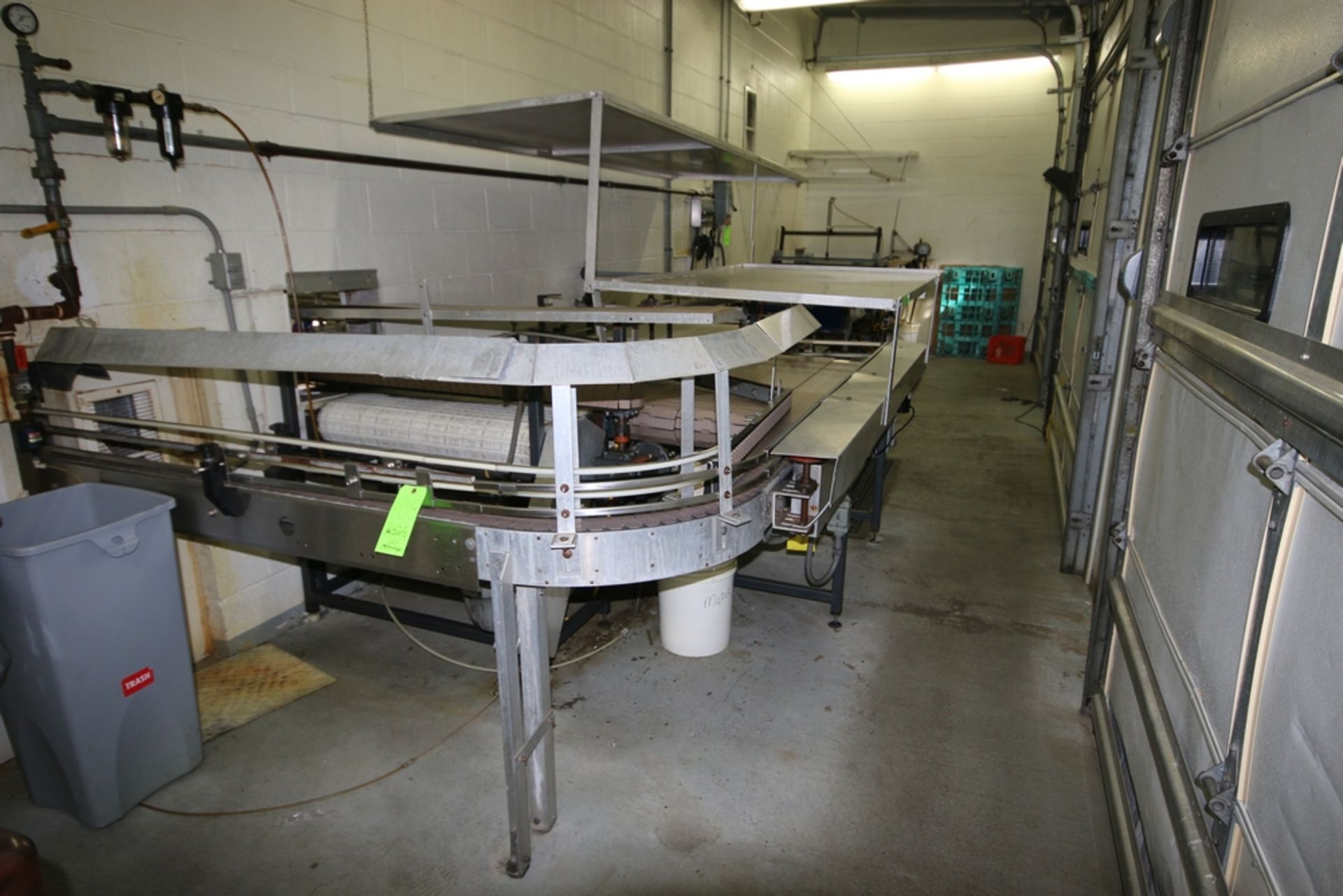 AIS Debagging Table, with Table Top Single Filer, with S/S Discharge Conveyor, Aprox. 36" W Table - Image 5 of 12