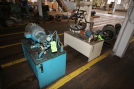 Hydraulic Units, 1-with Lincoln 20 hp Motor, 1750 RPM, 1-10 hp Motor (BM)