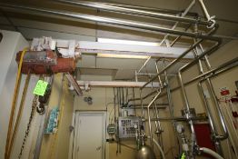 Overhead Hoist System, with P & H Electric Hoist, with I-Beam Ceiling Mounted Trolly System (DA)