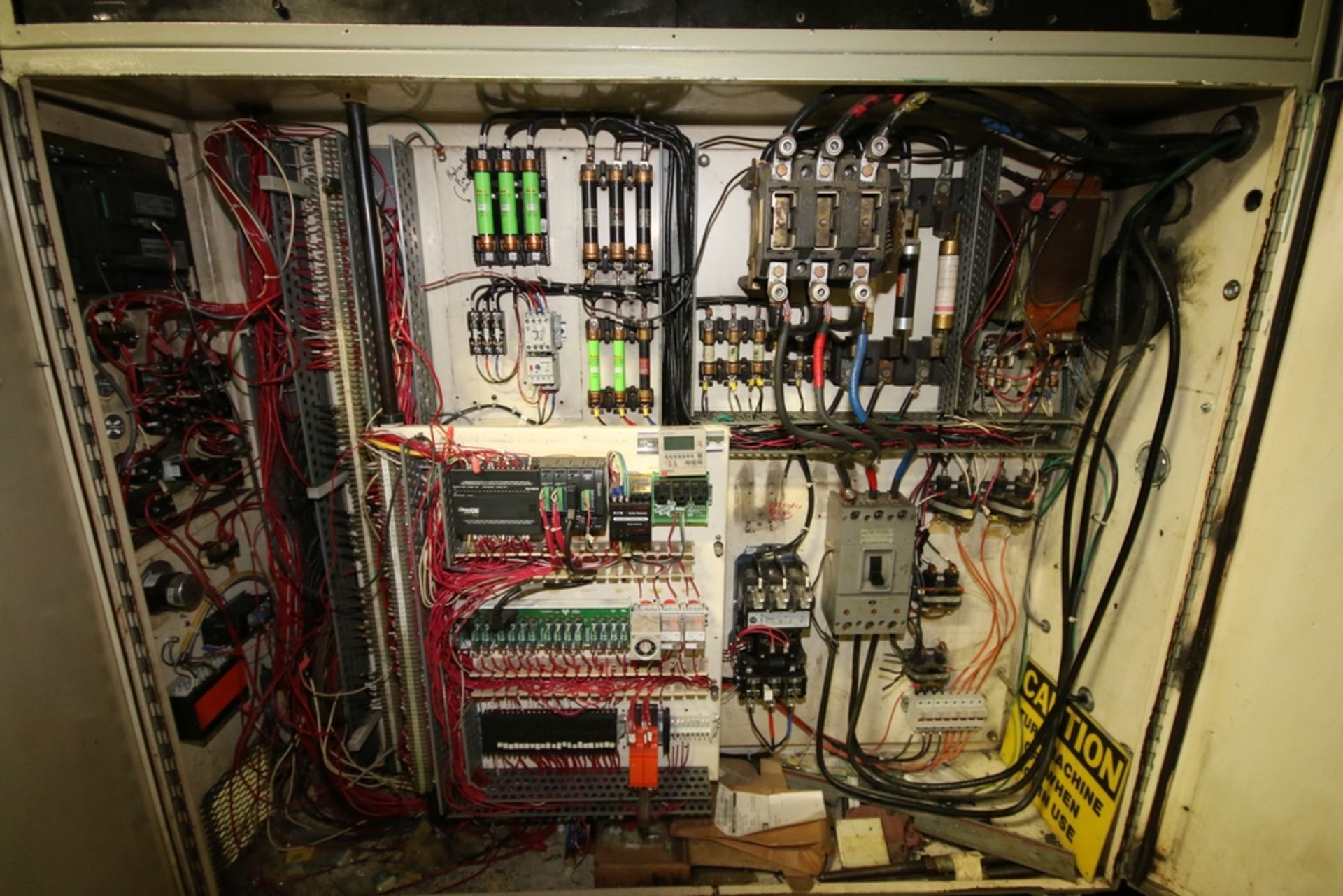 Uniloy 4-Head HDPE Blow Molder, Upgraded in 2013: Barrel, High Output Screws, Allen Bradley PLC, - Image 7 of 26