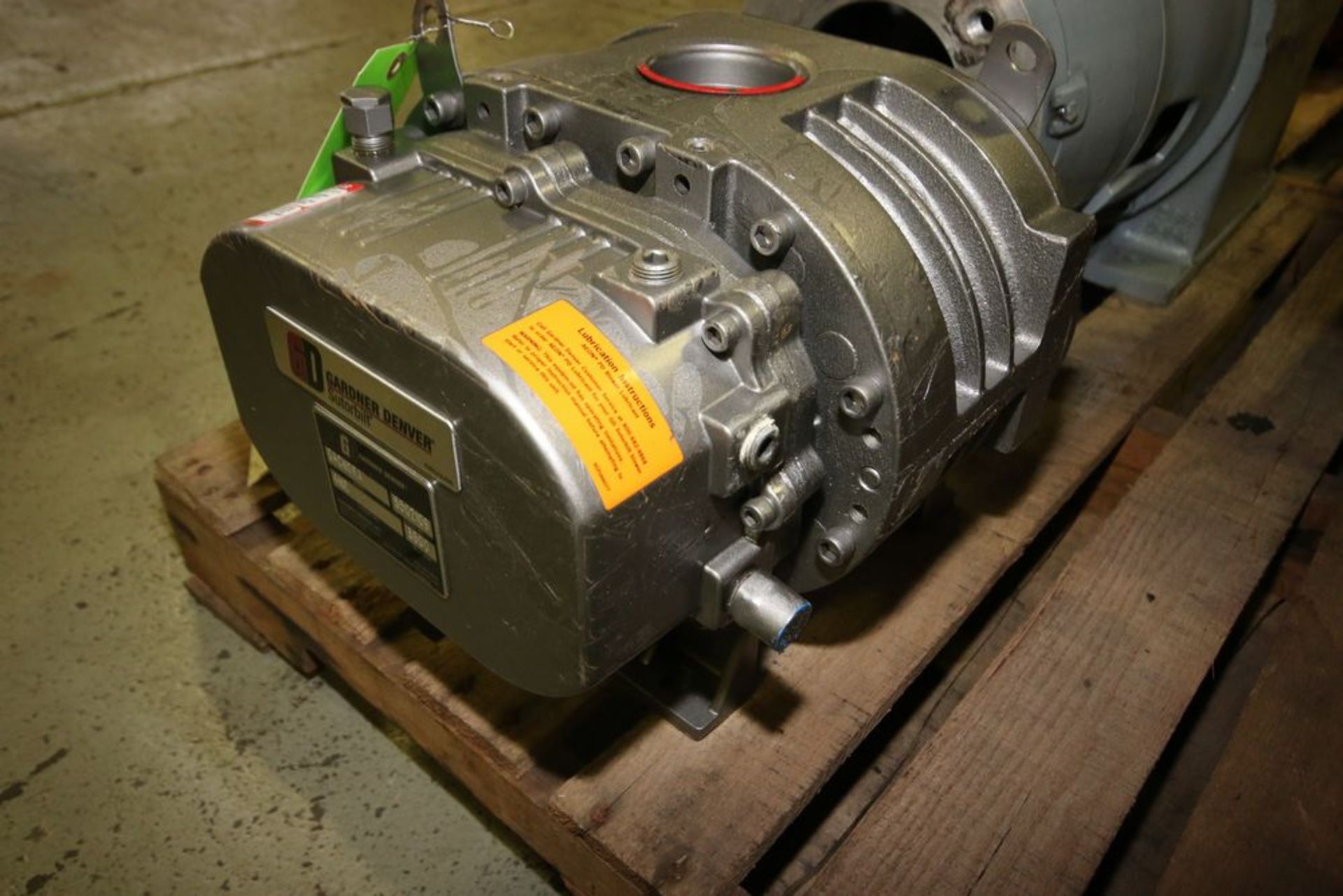 Gardner Denver Positive Displacement Blower Head, M/N GACMDRA, S/N S502109, Cat No. 4MR, 3600 RPM ( - Image 4 of 6