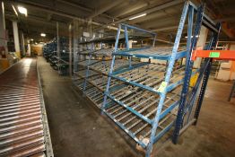 Sections of King Way Order Selection Racking, with Skate Style Shelving, with Uprights & Cross Beams