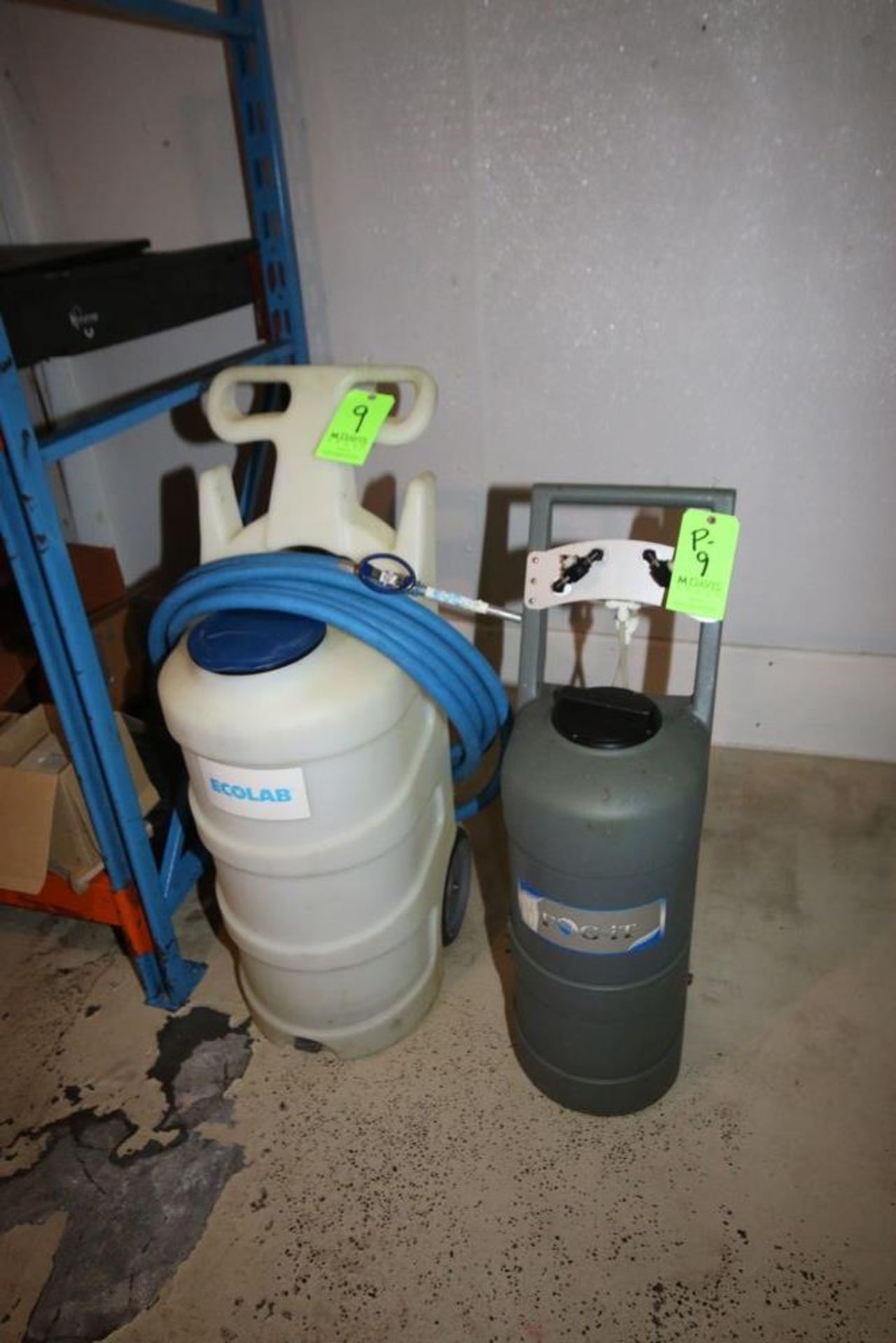 Eco-Lab & Fog-It Portable Foamers, Eco-Lab Has Hose & Spray Nozzel, Both Mounted on Wheels (DA) - Image 2 of 4