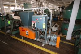 R.S. Corp. Grinder, M/N SG200, S/N 1851-11/85, with Teco 5 hp Motor, Mounted on Portable Frame, with