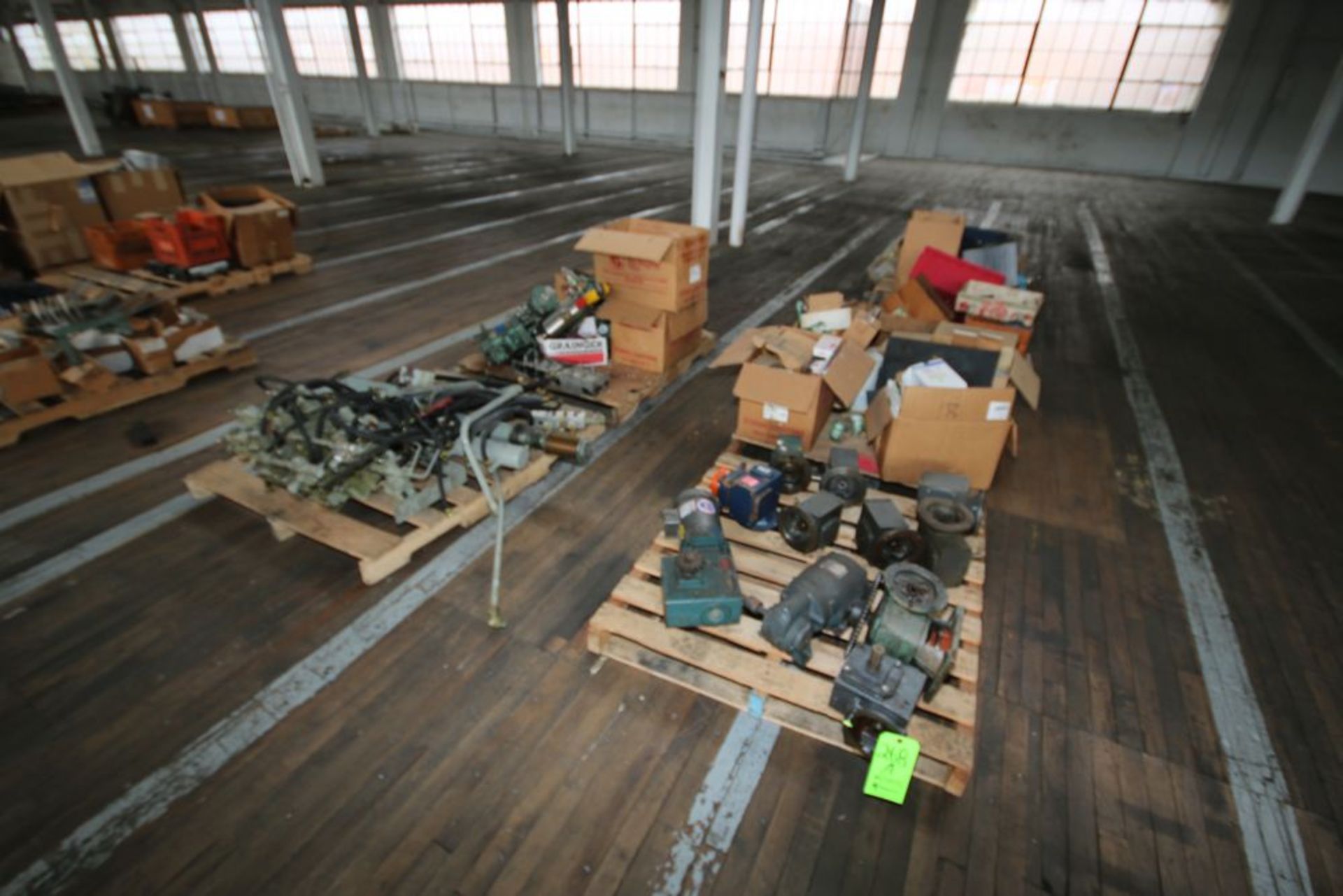 Large Assortment of Parts, Includes (2) Pallets of Drives & Hydraulic Drives, Plastic Conveyor Belt, - Image 6 of 8